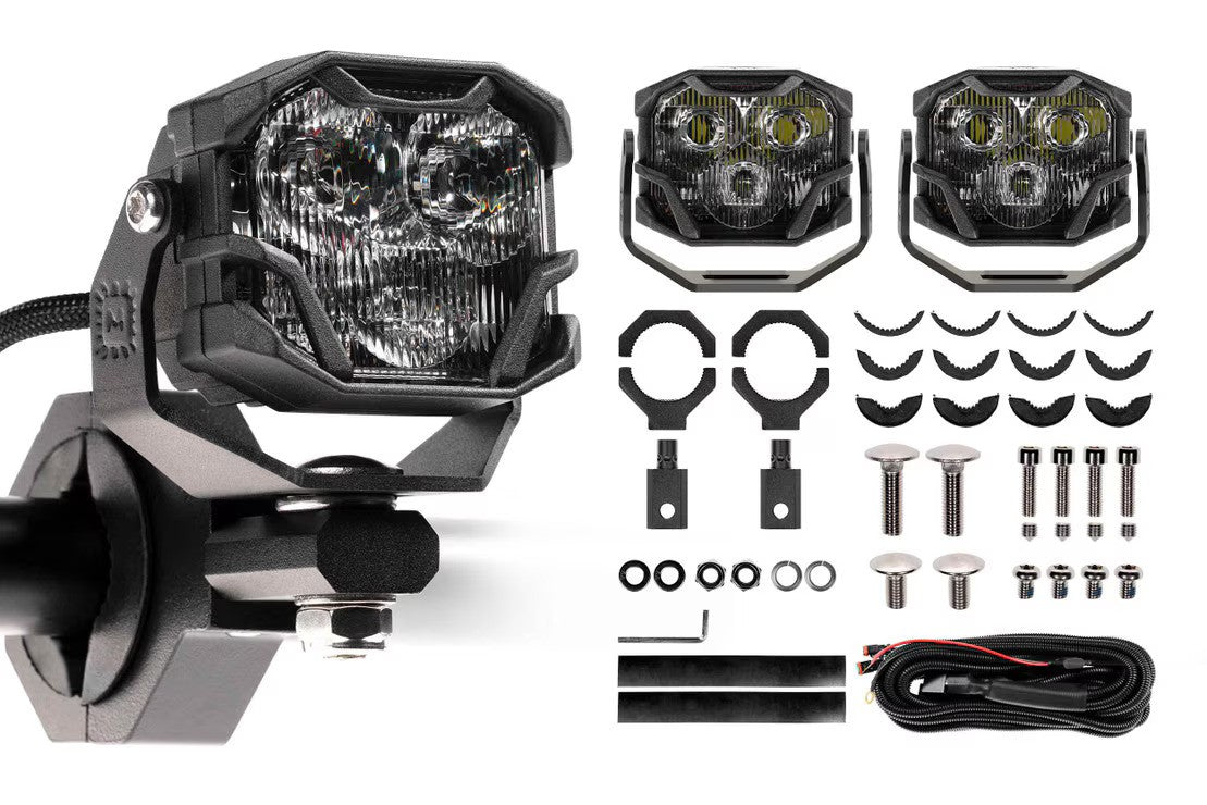 4Banger Universal Mount Offroad Lighting System | Morimoto - Rad UTV Parts