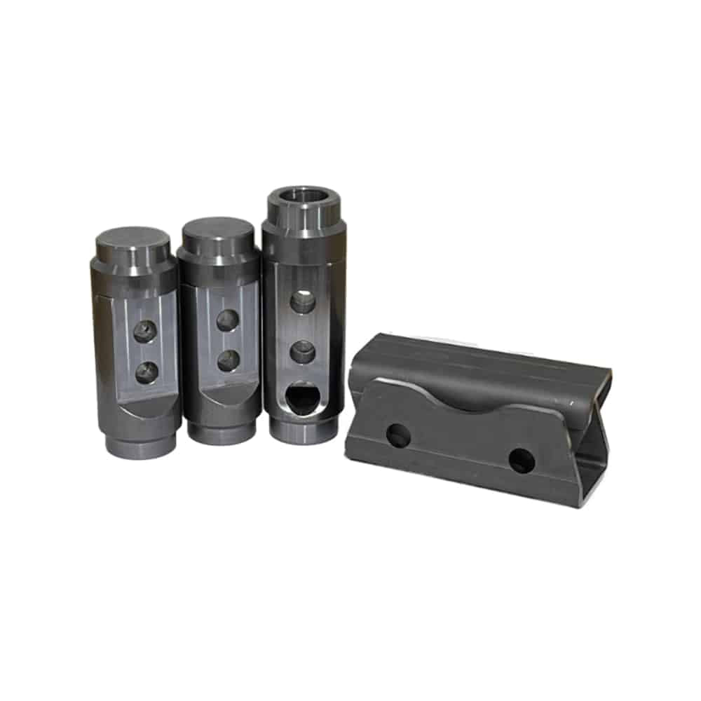 Polaris Turbo R Cage Bungs with Plate — Polaris Turbo R Cage Bungs with Plate AJK Offroad 4 seater 1.75" x .120 wall