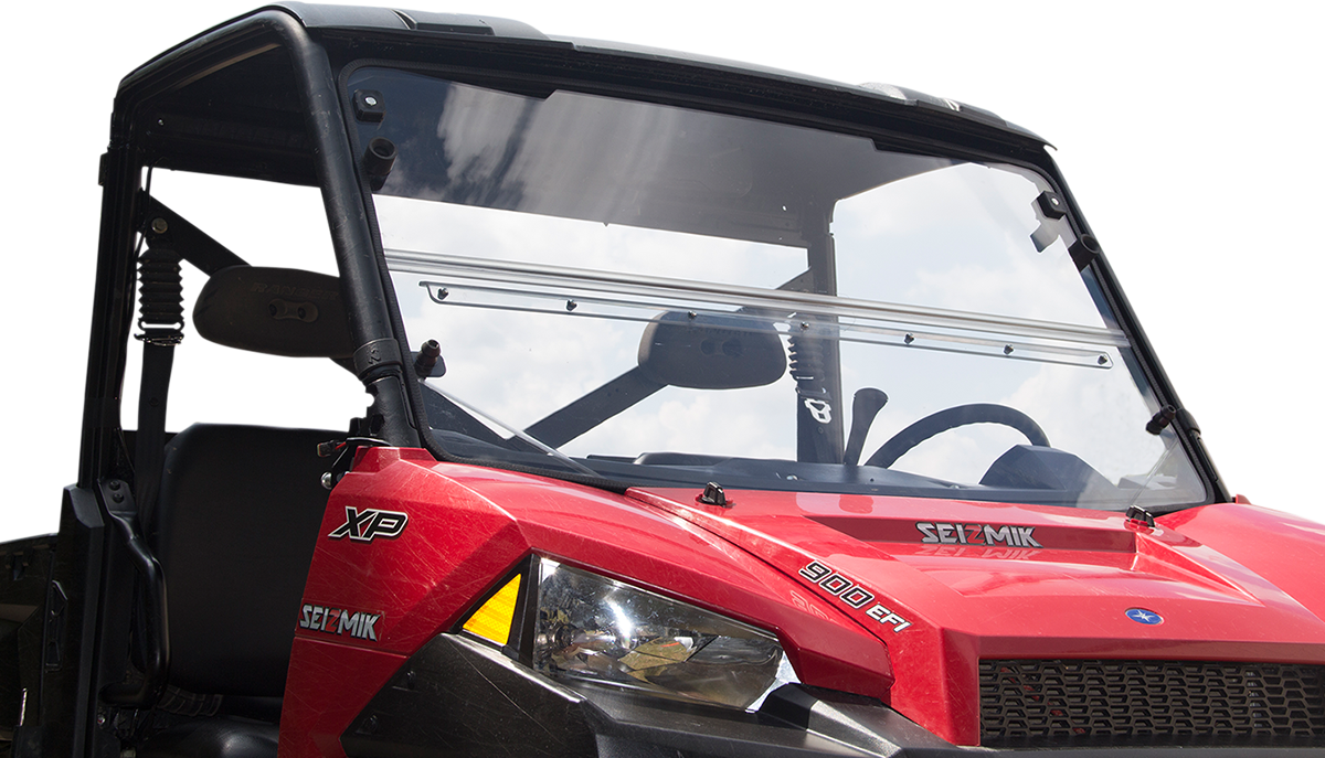 Seizmik Ranger Full-Size Versa-Fold Windshield – Uncoated Poly
