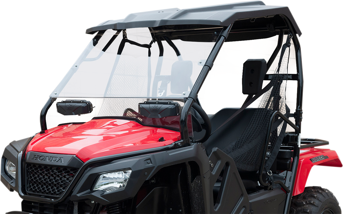 Seizmik Honda Pioneer 500/520 Vented Hard-Coated Windshield