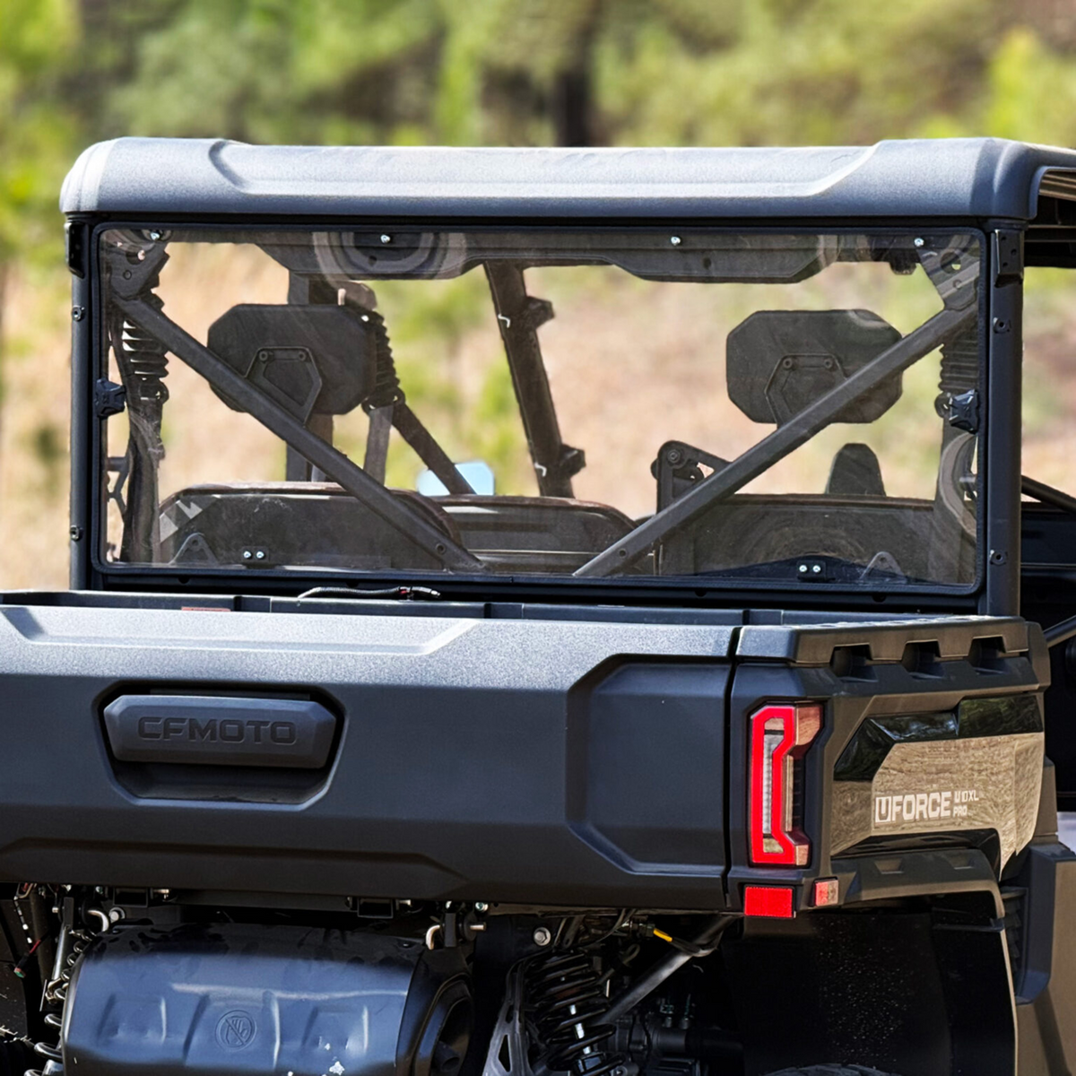 Seizmik CFMOTO UForce UV-Resistant Rear Windshield