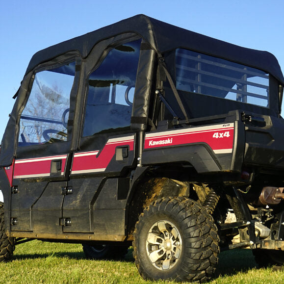 Seizmik Kawasaki Mule Pro-FXT 2016–2024 Soft Upper Doors — product view 2