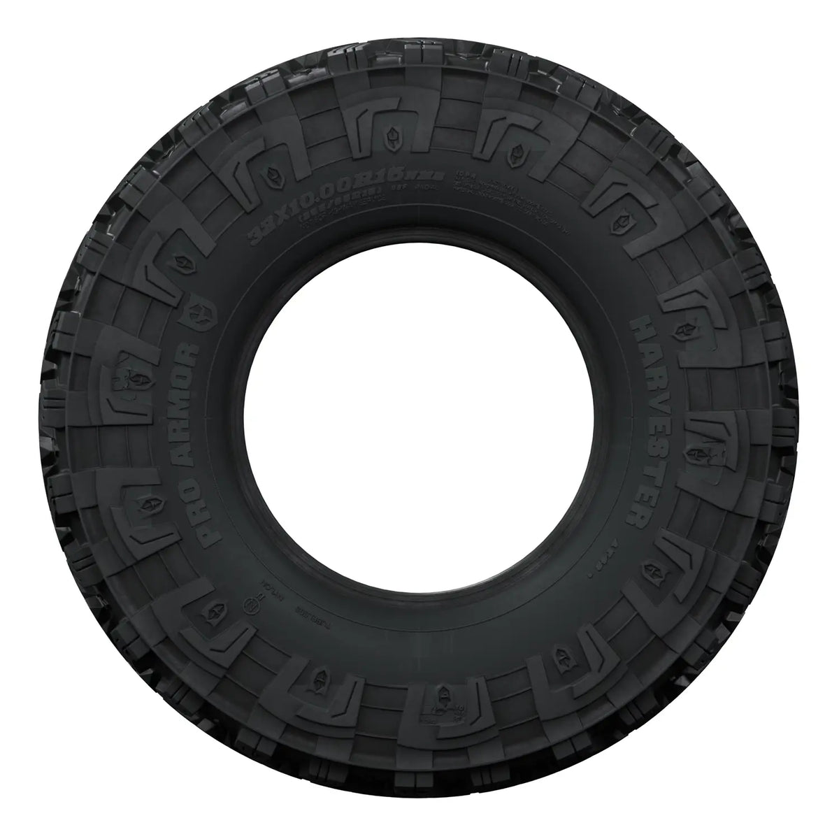 Pro Armor Harvester 32x10R15 tire tread detail