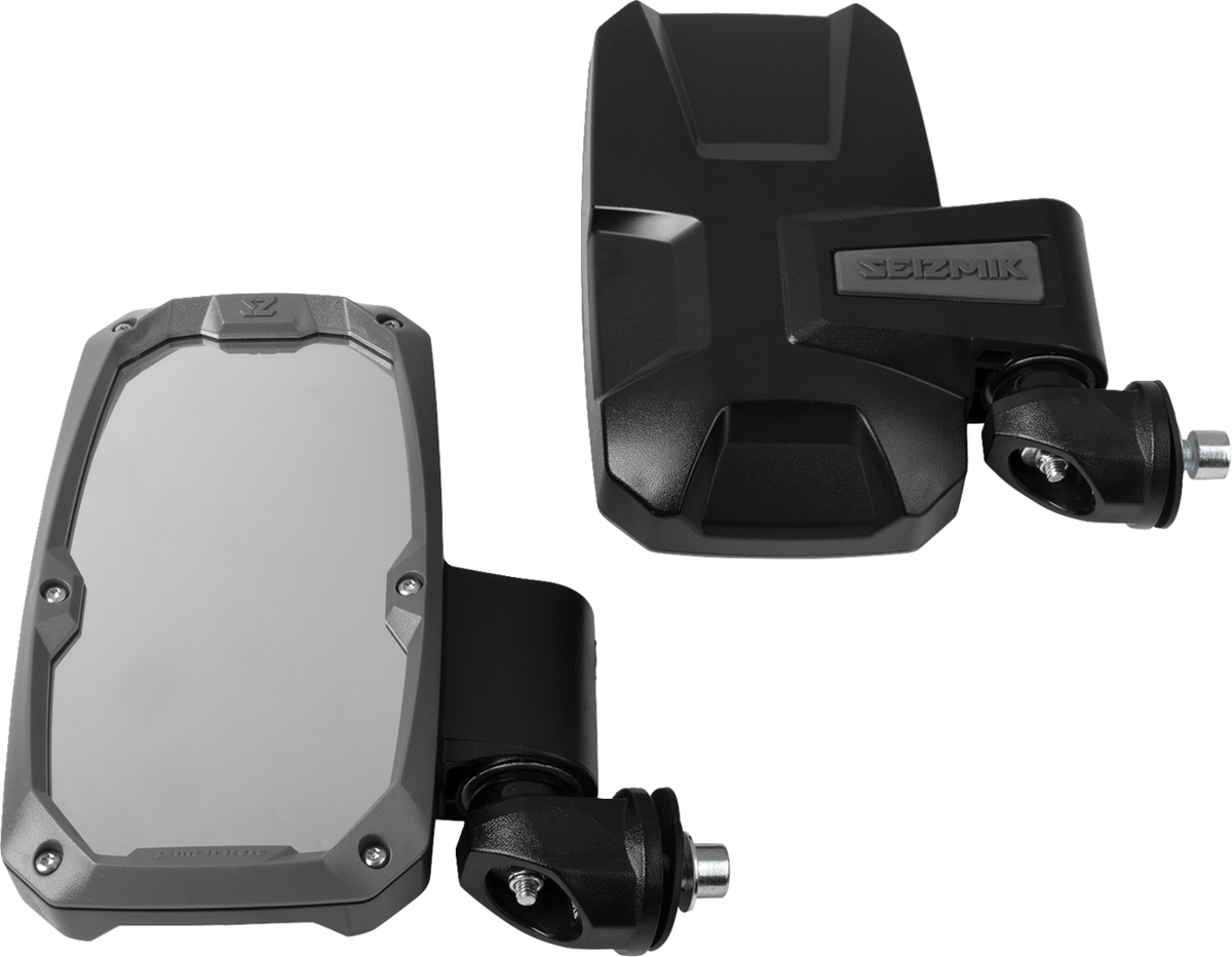 Seizmik Embark Side Mirror Pair – 1.875 / 2-Inch Tube