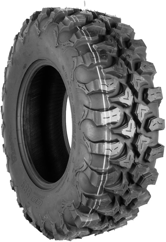 QuadBoss QBT889 Loose Terrain UTV tire – tread and sidewall detail
