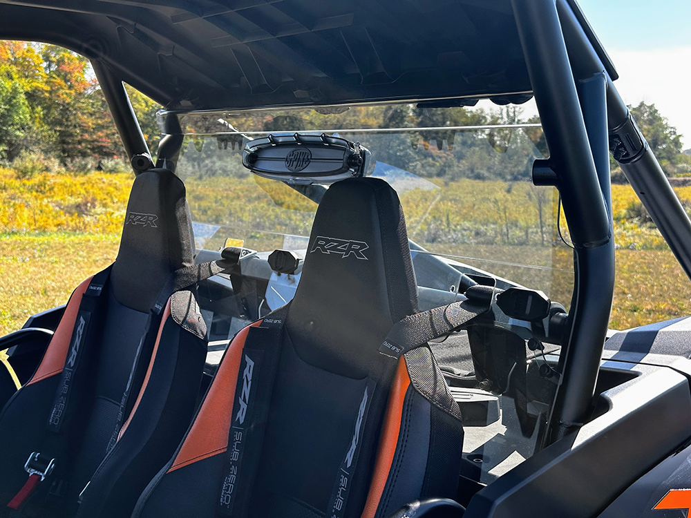 Spike Vented Rear Windshield for Polaris RZR Pro XP product image 2