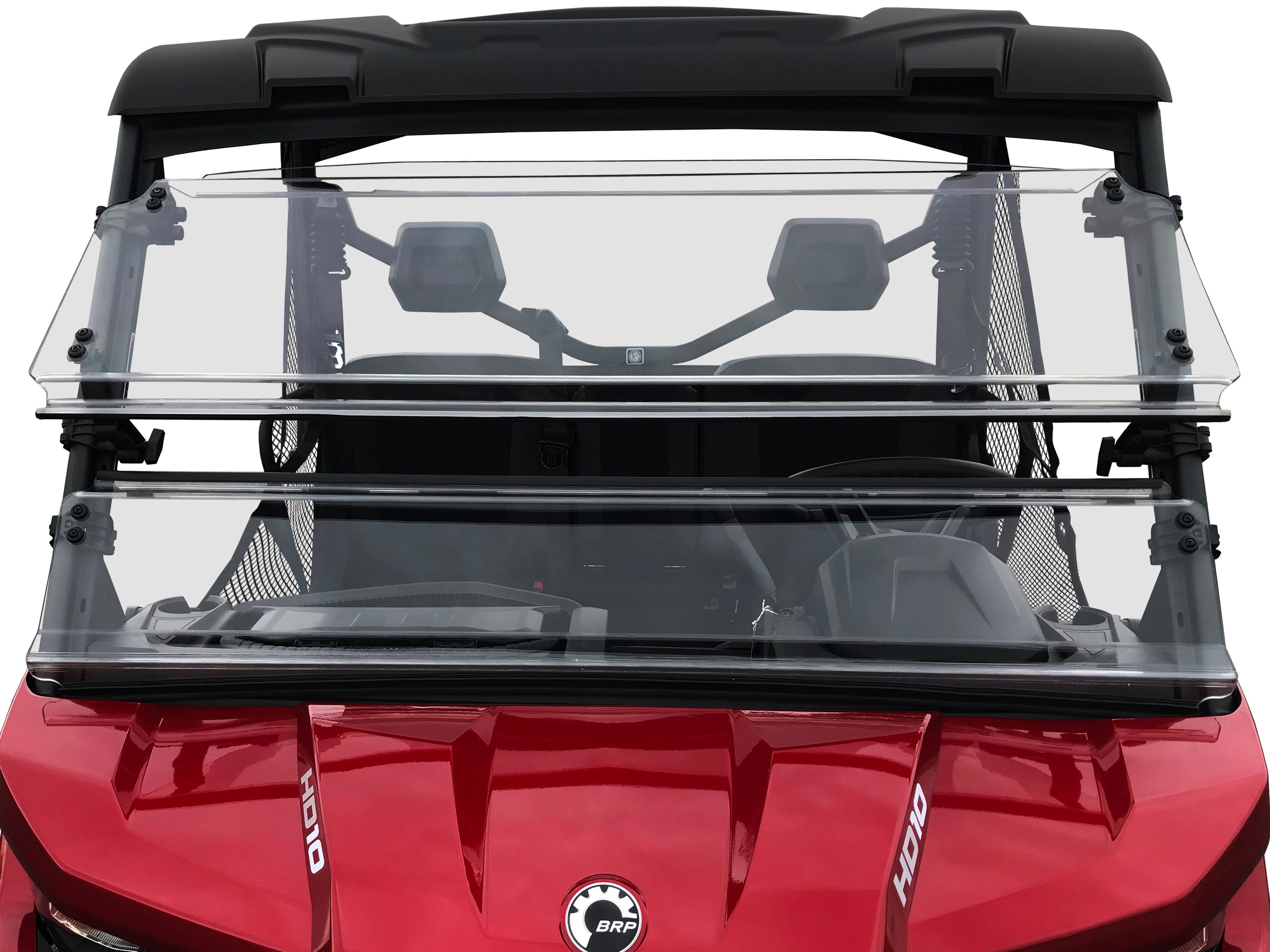 Spike D-2 Full Tilting Windshield for Can-Am Defender product image 3
