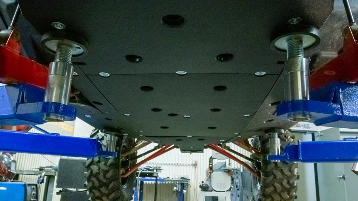Seizmik Polaris RZR Turbo S4 UHMW Skid Plate Kit