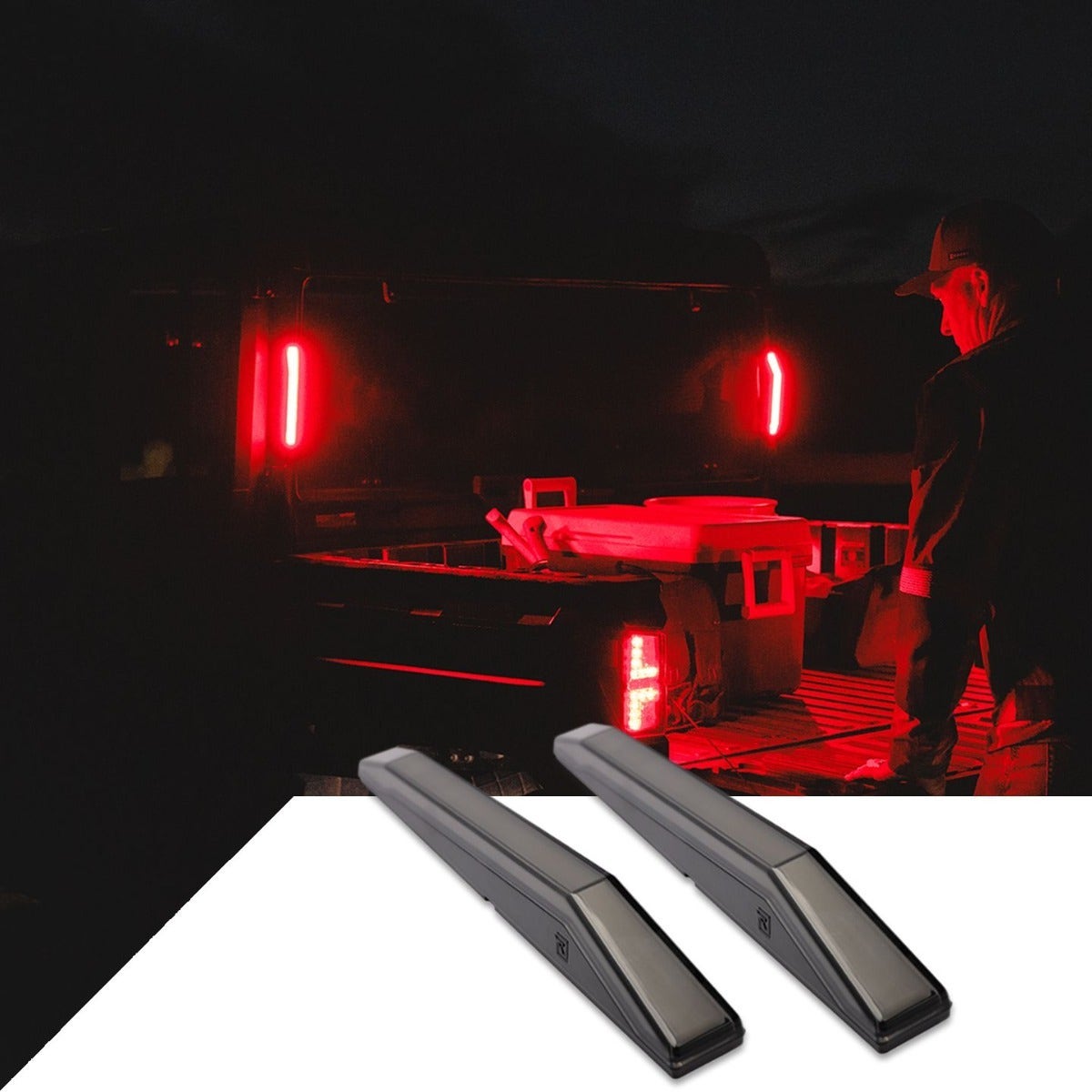 Polaris Ranger XP 1000 2019+ Apex Lights (Red)