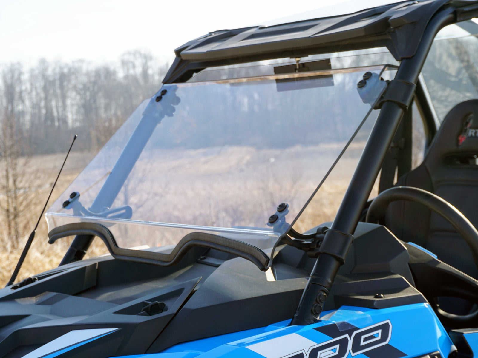 Spike D-2 Full Tilting Windshield for Polaris RZR XP product image 5