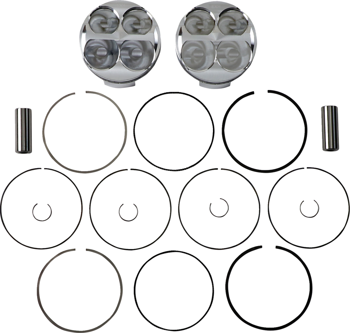 JE 96 mm Piston Kit - 11.5:1 for Polaris RZR 900 - 0910-5916