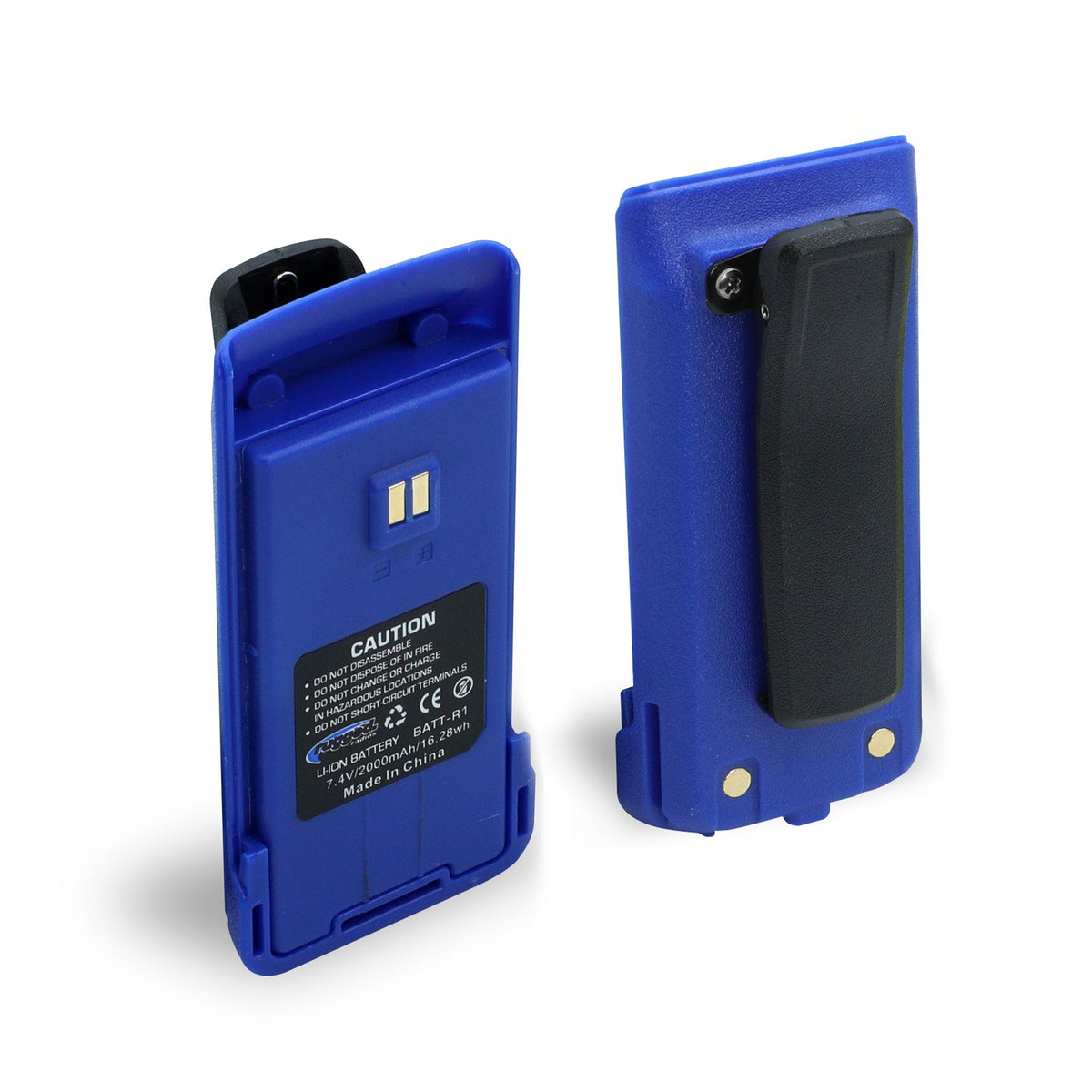Replacement Battery for R1 Handheld Radio with 12v Charge Port – Blue
