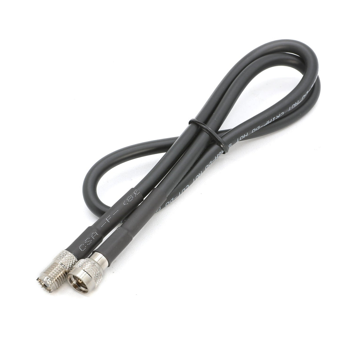 2 Ft Antenna Cable Extension for Mini 3/8 NMO Coax Cable –