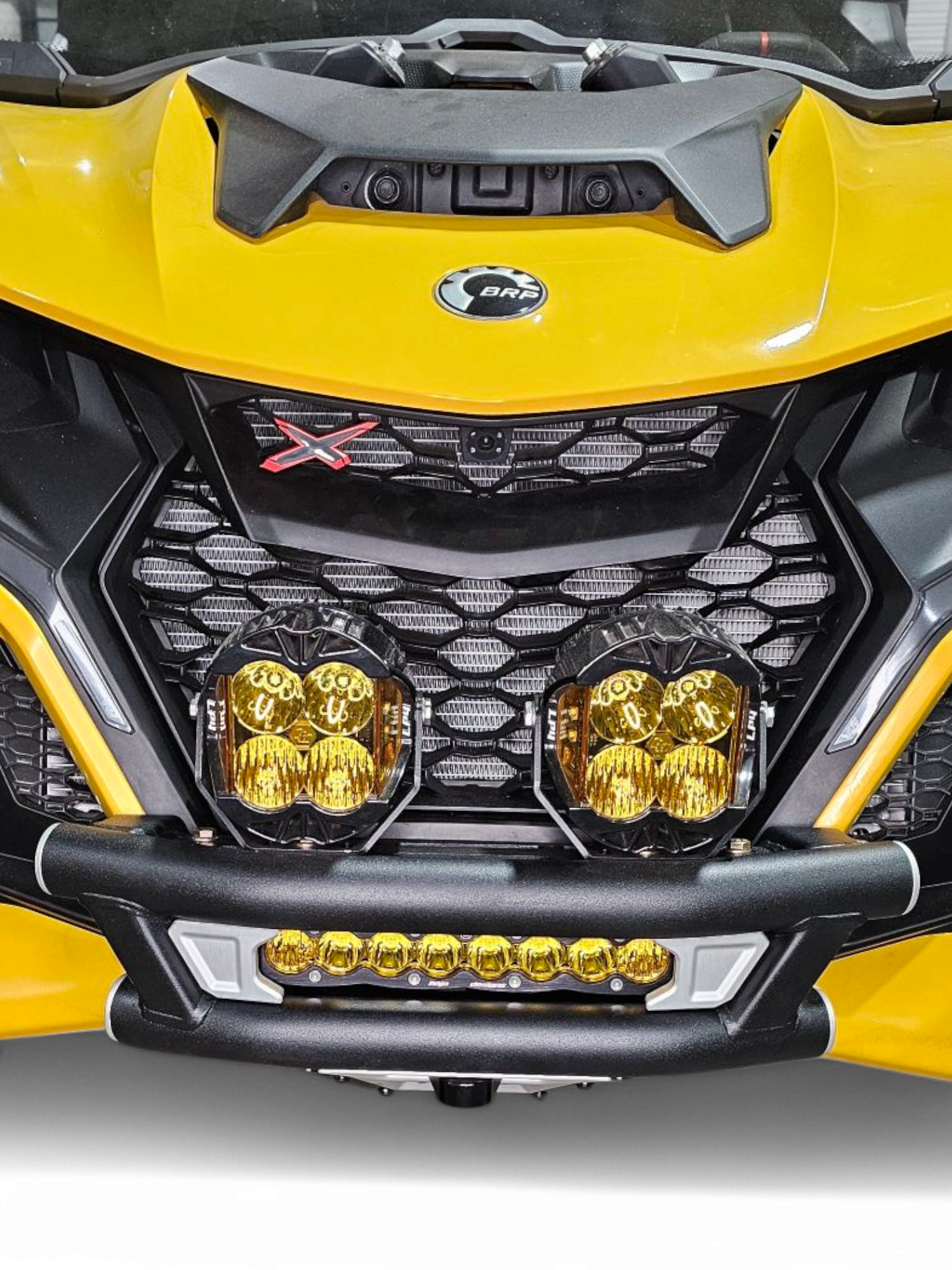 2024 + Can-Am Maverick R Amp front winch bumper