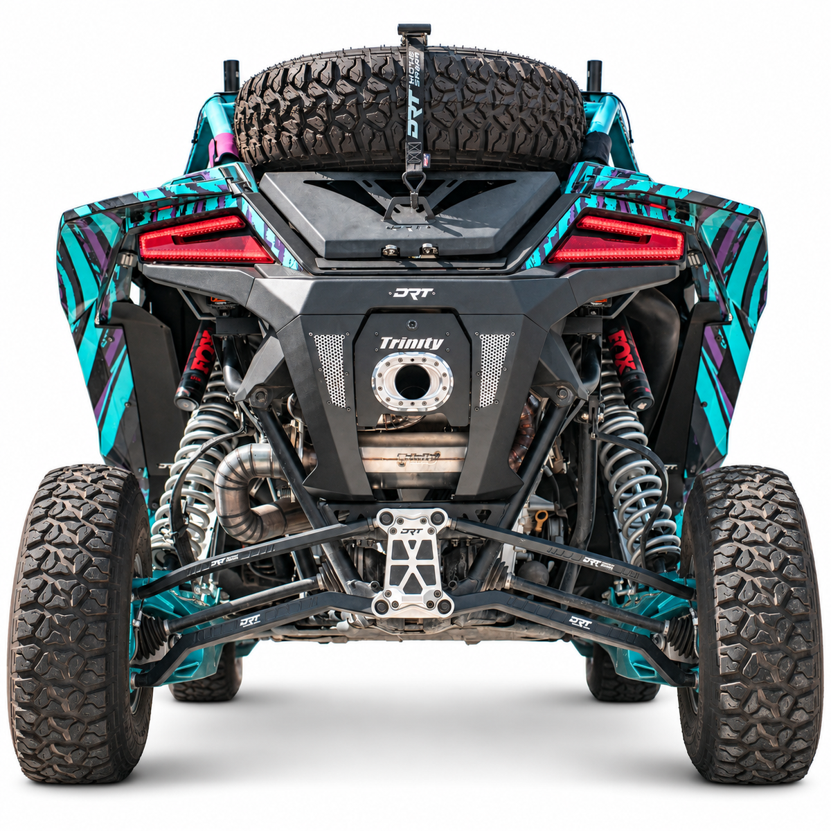 Trinity Racing TR-4207 Stage 5 DRT PRO exhaust for 2022β2027 Polaris RZR Pro R - view 1
