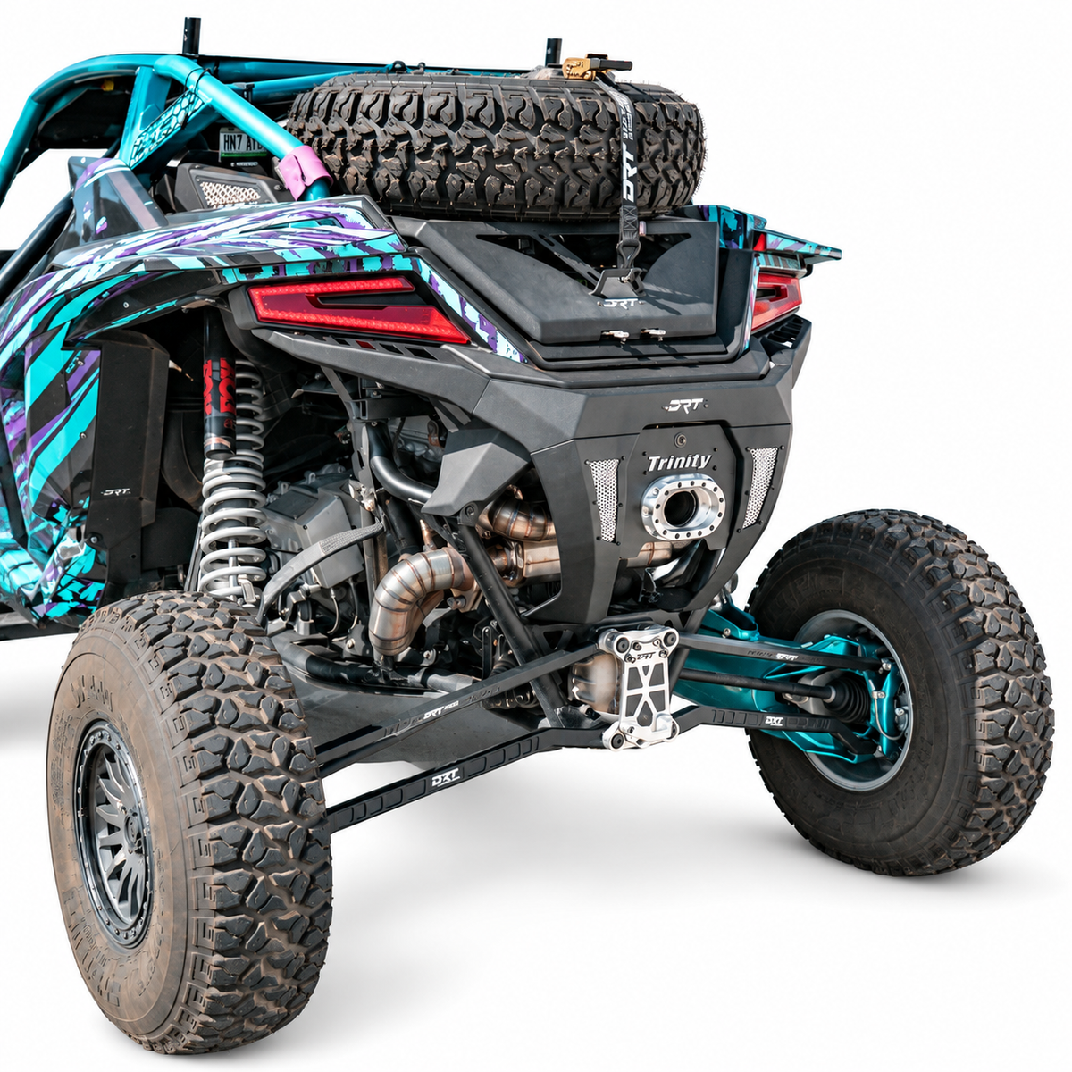 Trinity Racing TR-4207 Stage 5 DRT PRO exhaust for 2022β2027 Polaris RZR Pro R - view 2