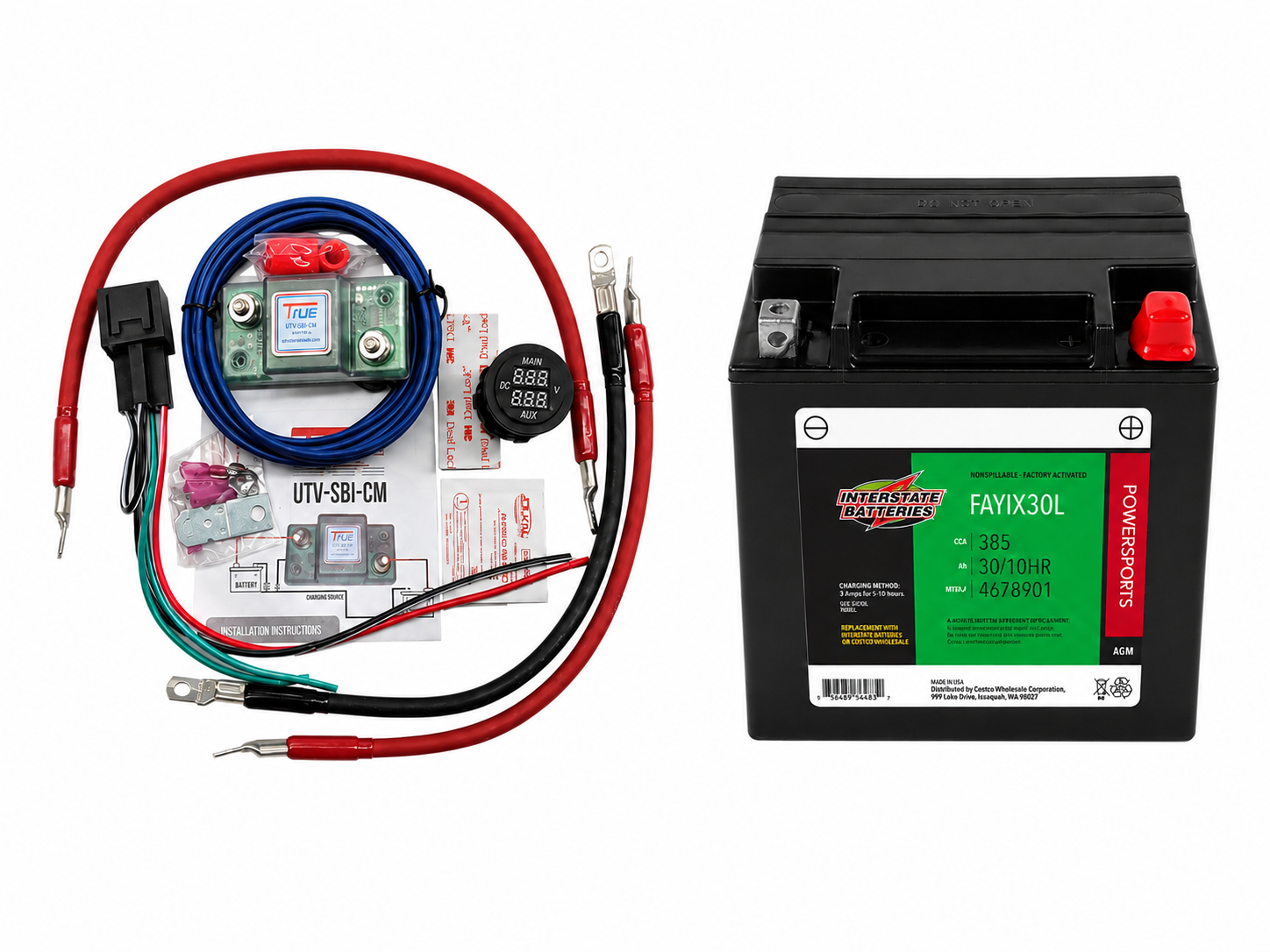 Interstate Batteries Powersport AGM / Polaris RZR