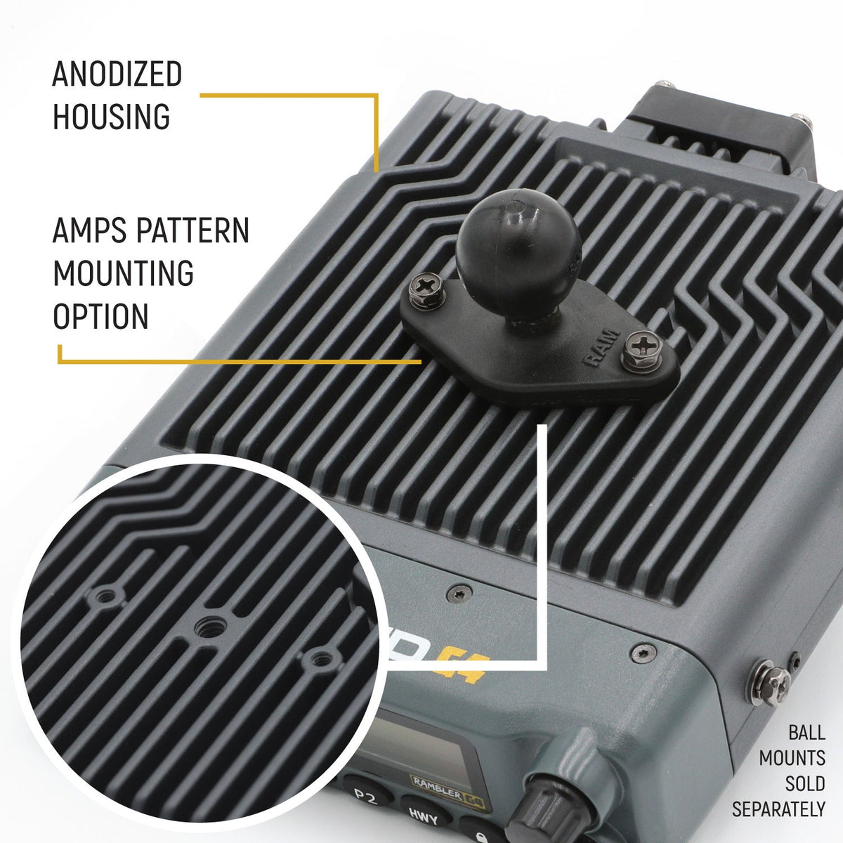 Rambler G4 - 50W GMRS Mobile Radio