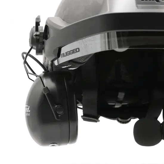 MRC Opposition Half Helmet with Rail Mounted Headset - DOT