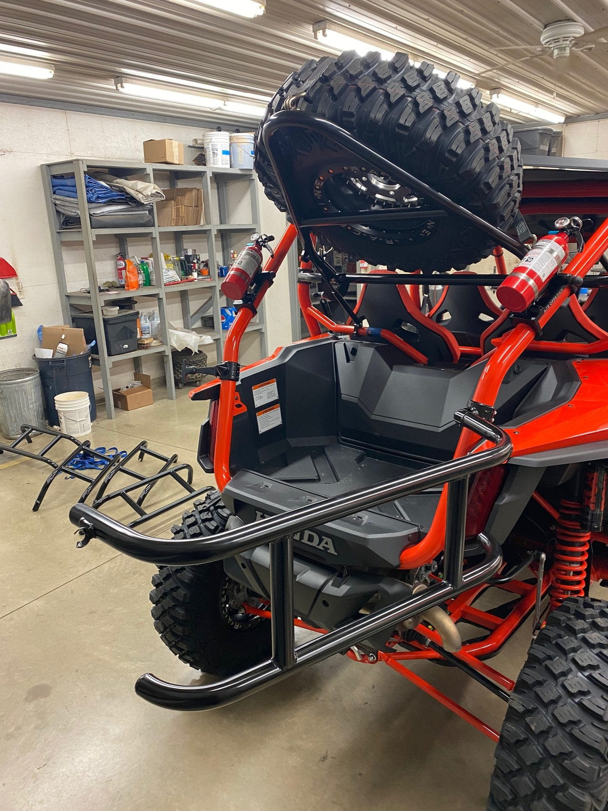 Honda Talon Swinging Bed Extender/Tailgate — Honda Talon Swinging Bed Extender/Tailgate AJK Offroad