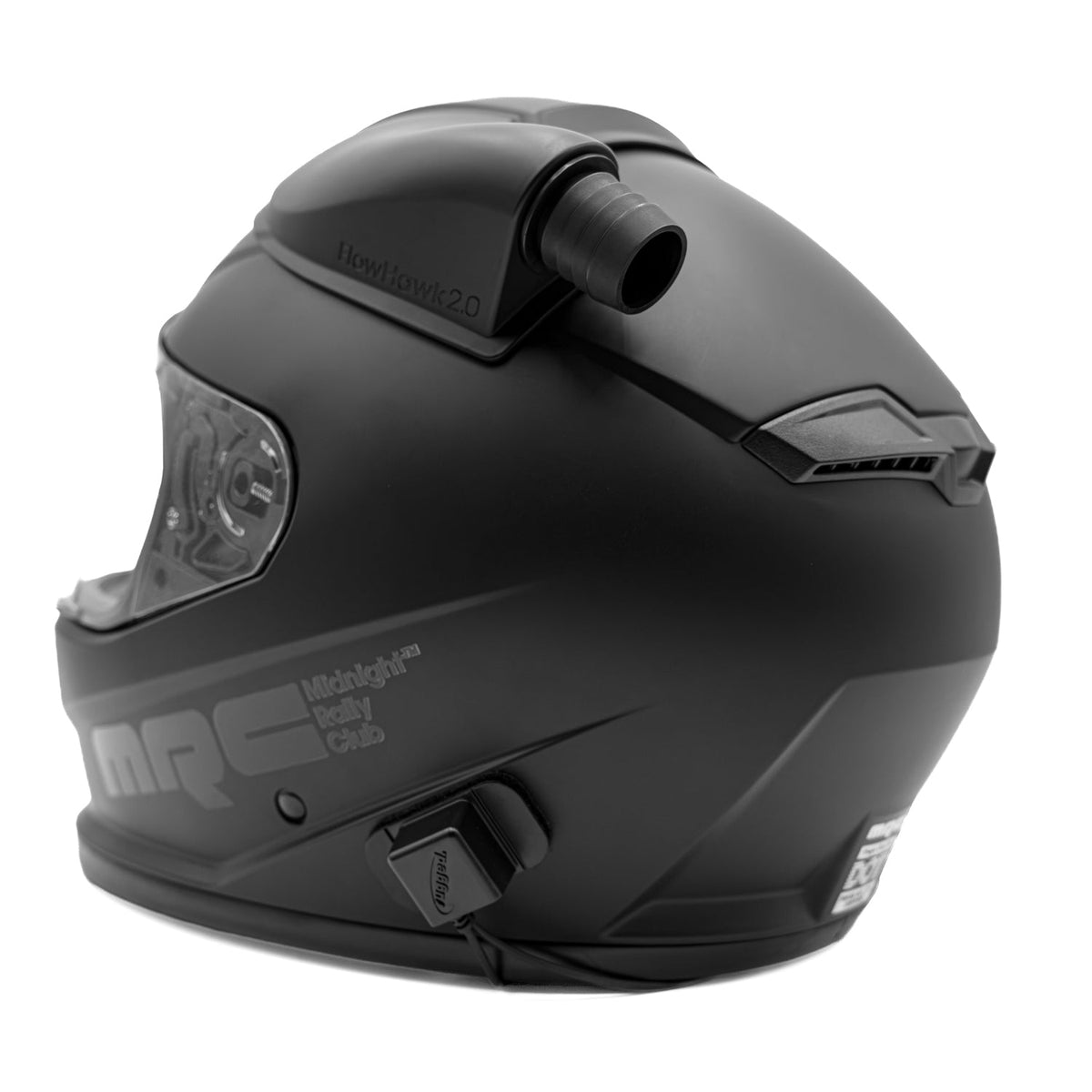 MRC Stage One EVO wired mid-air helmet — two included in the complete package