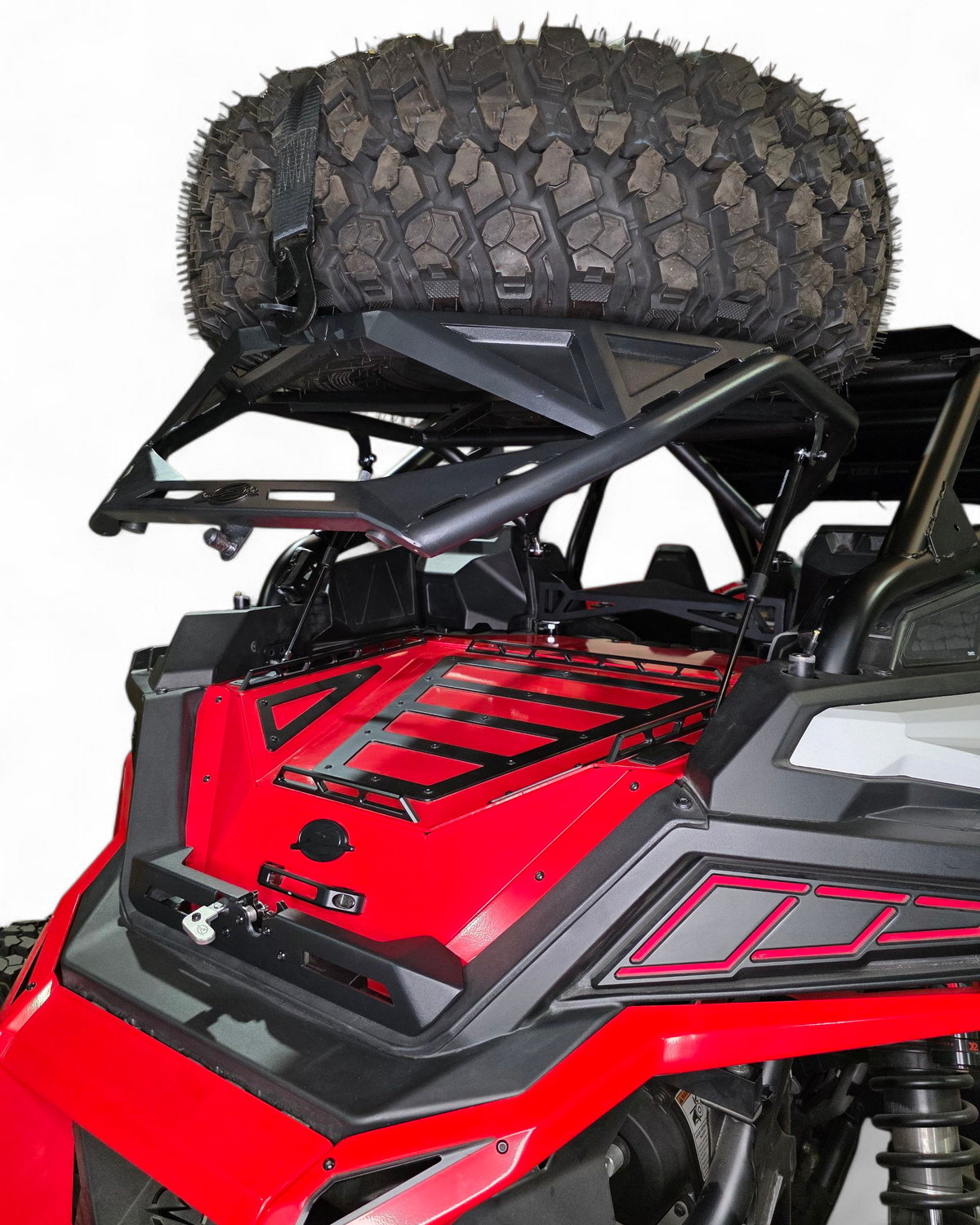 Polaris RZR Pro XP / Pro R / Pro S / Turbo R High Clearance Tire Rack - product view 2