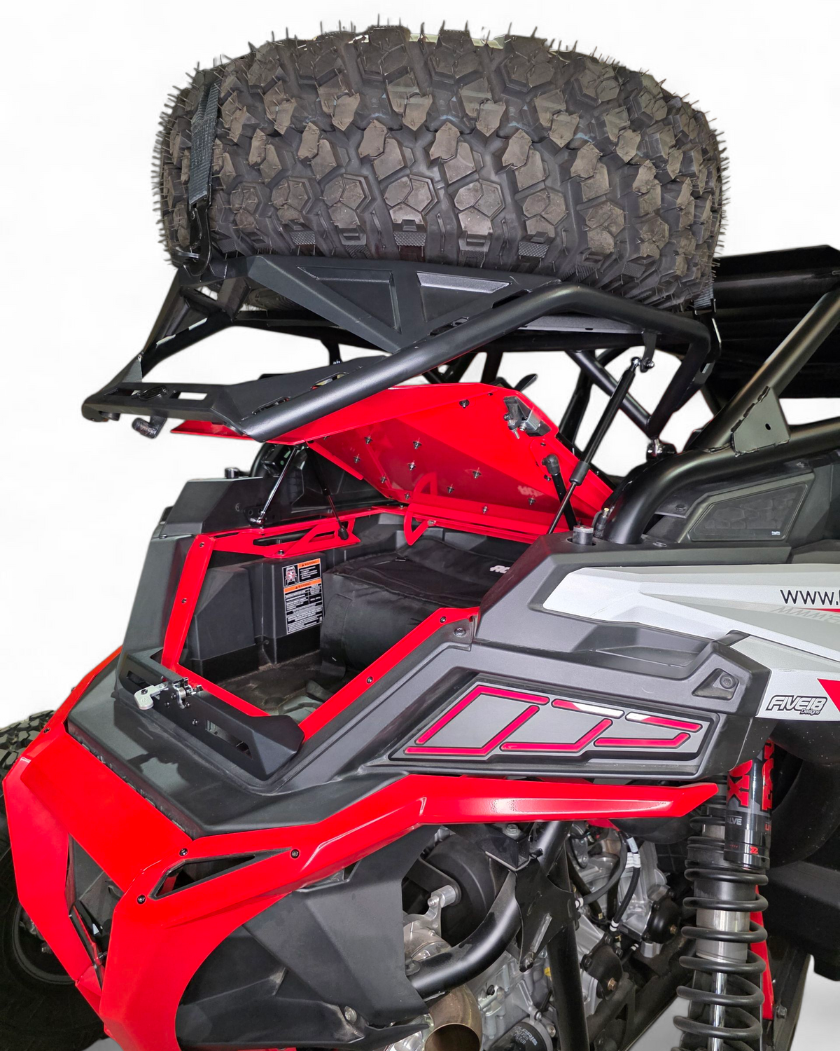 Polaris RZR Pro XP / Pro R / Pro S / Turbo R High Clearance Tire Rack - product view 3