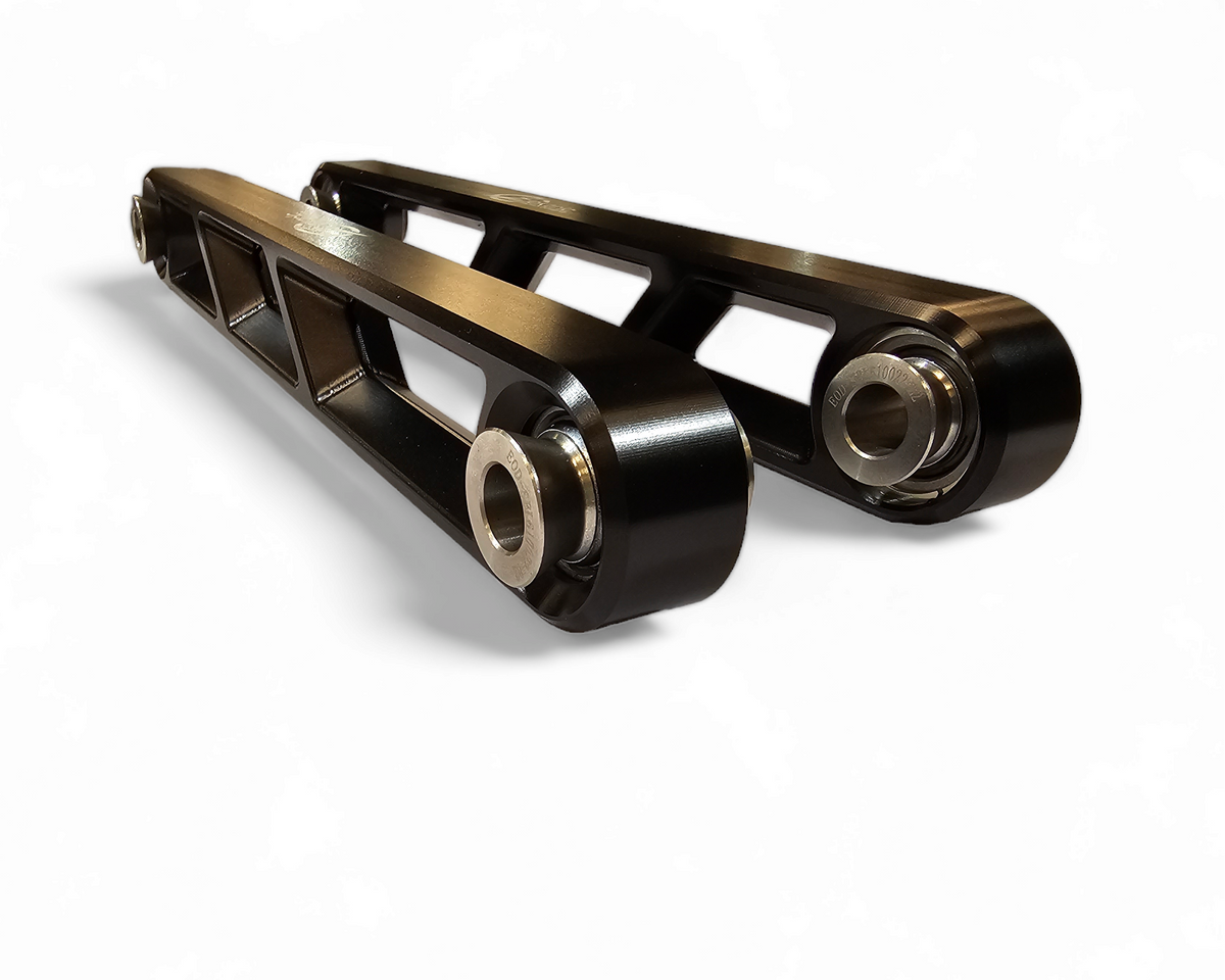Polaris RZR Pro R / Turbo R Billet Rear Sway Bar Links - Black - product view 3