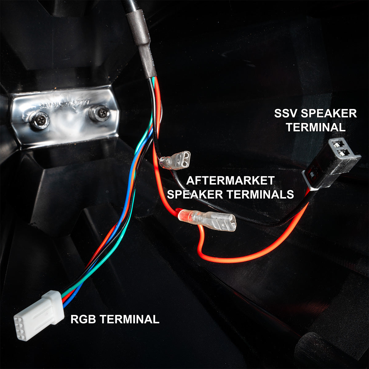 Universal 6.5in Cage-Mounted RGB Speaker-Pods