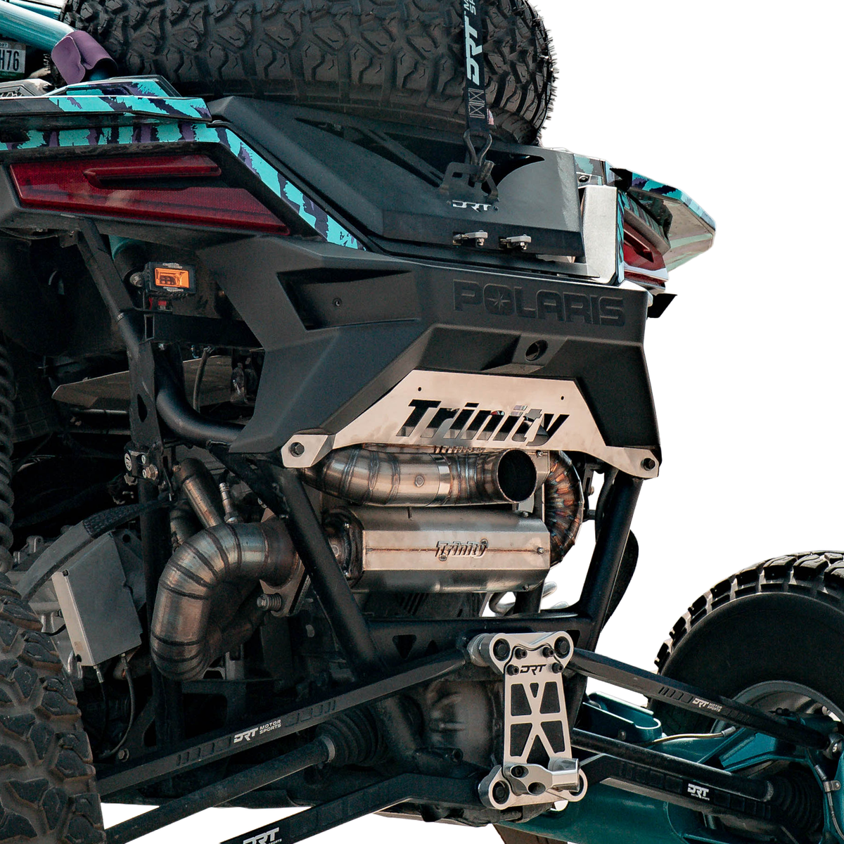 Trinity Racing TR-4206 Stage 5 Dual Slip-On exhaust for 2022–2027 Polaris RZR Pro R - view 3