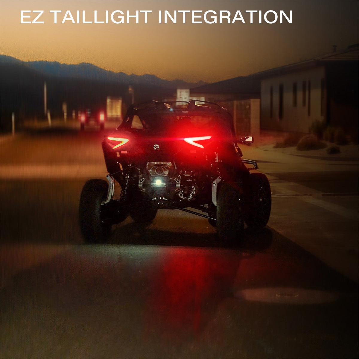 Turn-Signal Plug-&-Play Kit | 2024-2026 Can-AM Maverick R | Sequential Front Fang Lights w/Taillight Integration