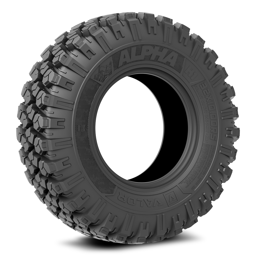 Alpha UTV Tire - Angle 2 - Valor Offroad
