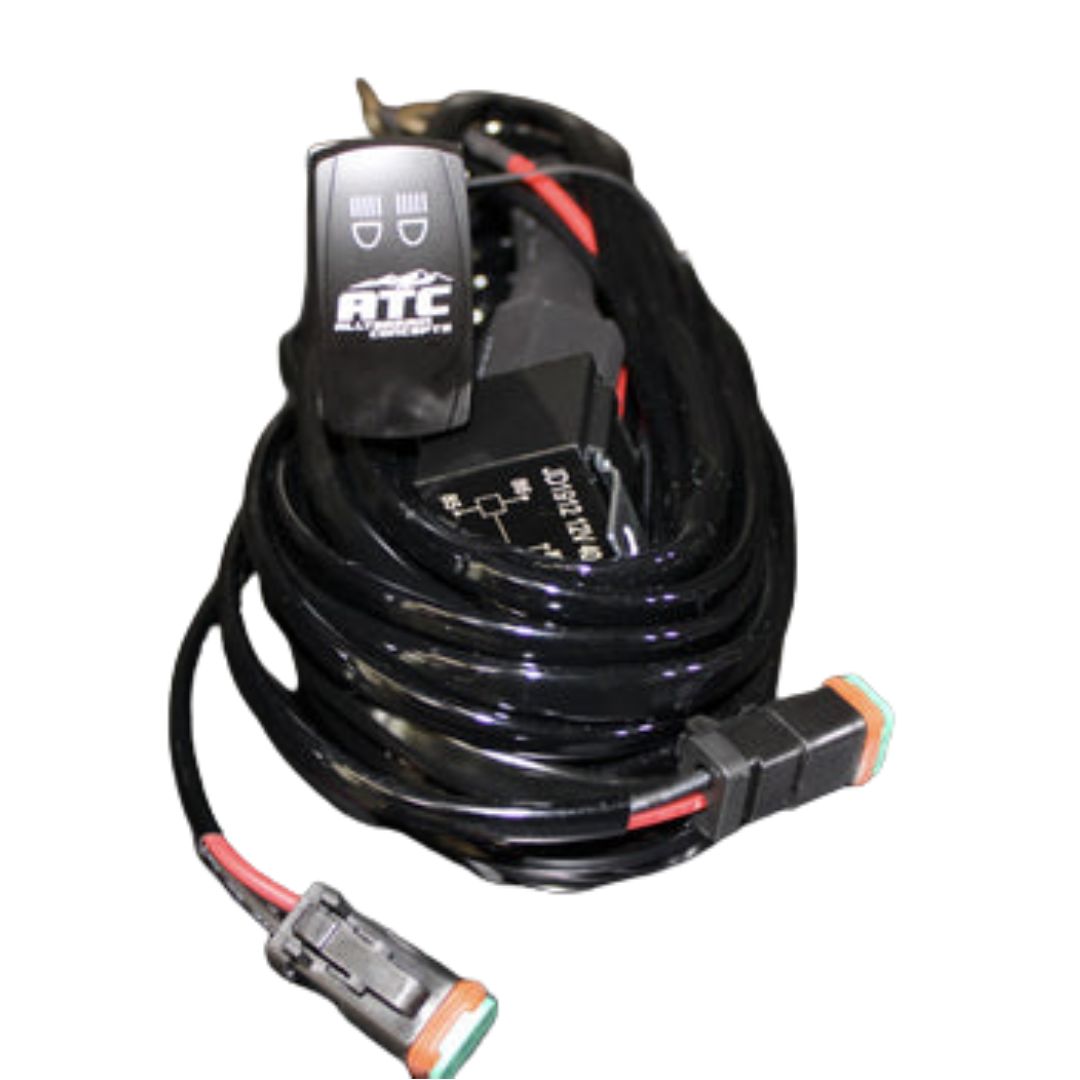 Dual Spotlight 3 Way Wiring Harness product photo