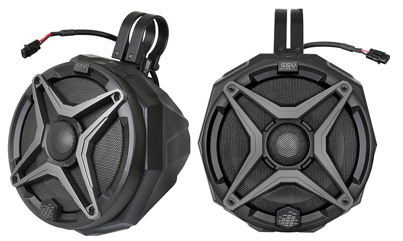 SSV Works cage mount pod speakers for 6.5-inch speakers