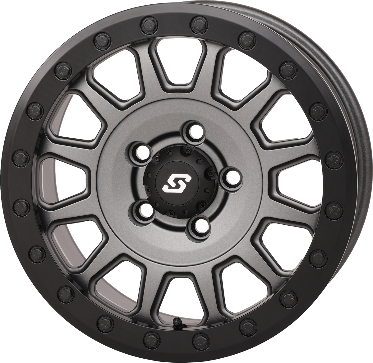 Sedona Adapt Beadlock Wheels - Matte Gunmetal Grey product image 3
