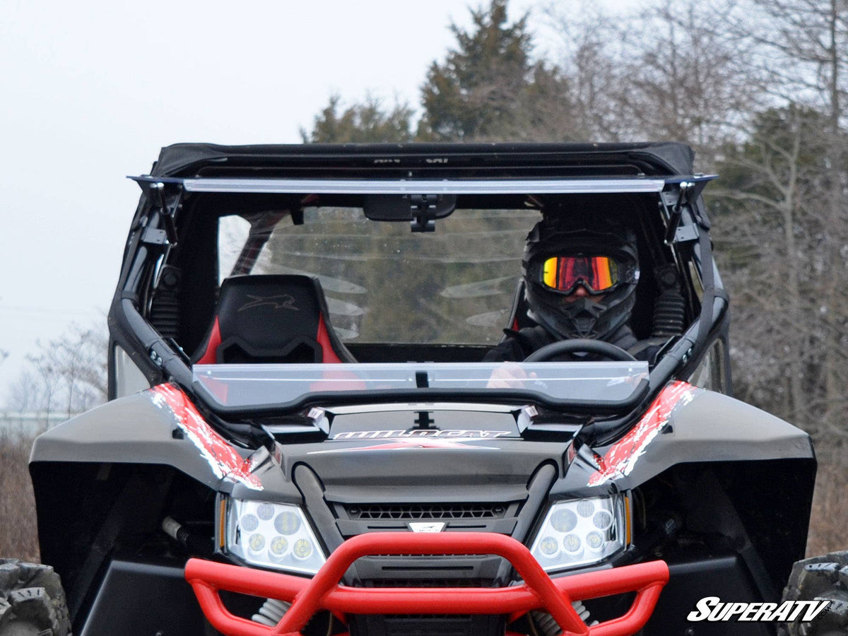 SuperATV Flip Windshield for Arctic Cat Wildcat - image 2