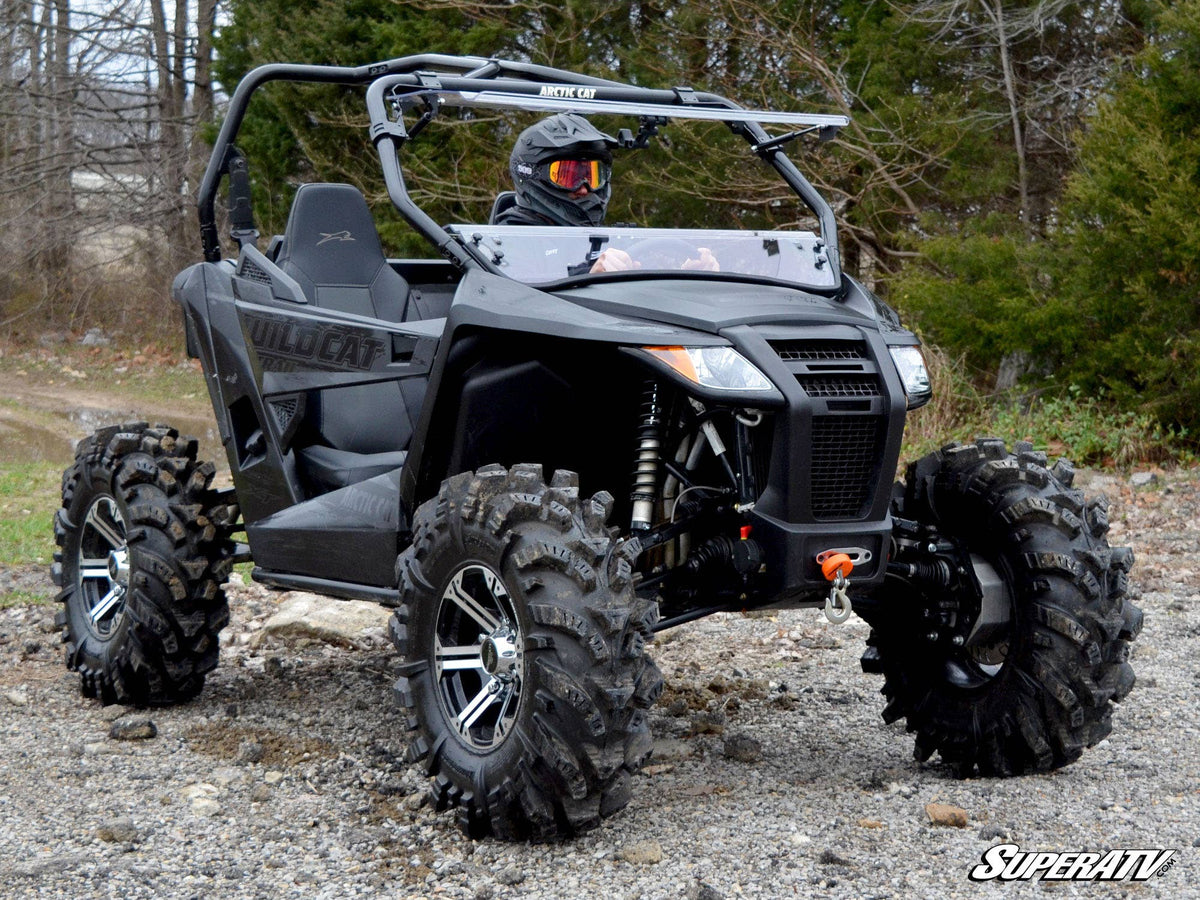 SuperATV Flip Windshield for Arctic Cat Wildcat Trail Sport - image 6