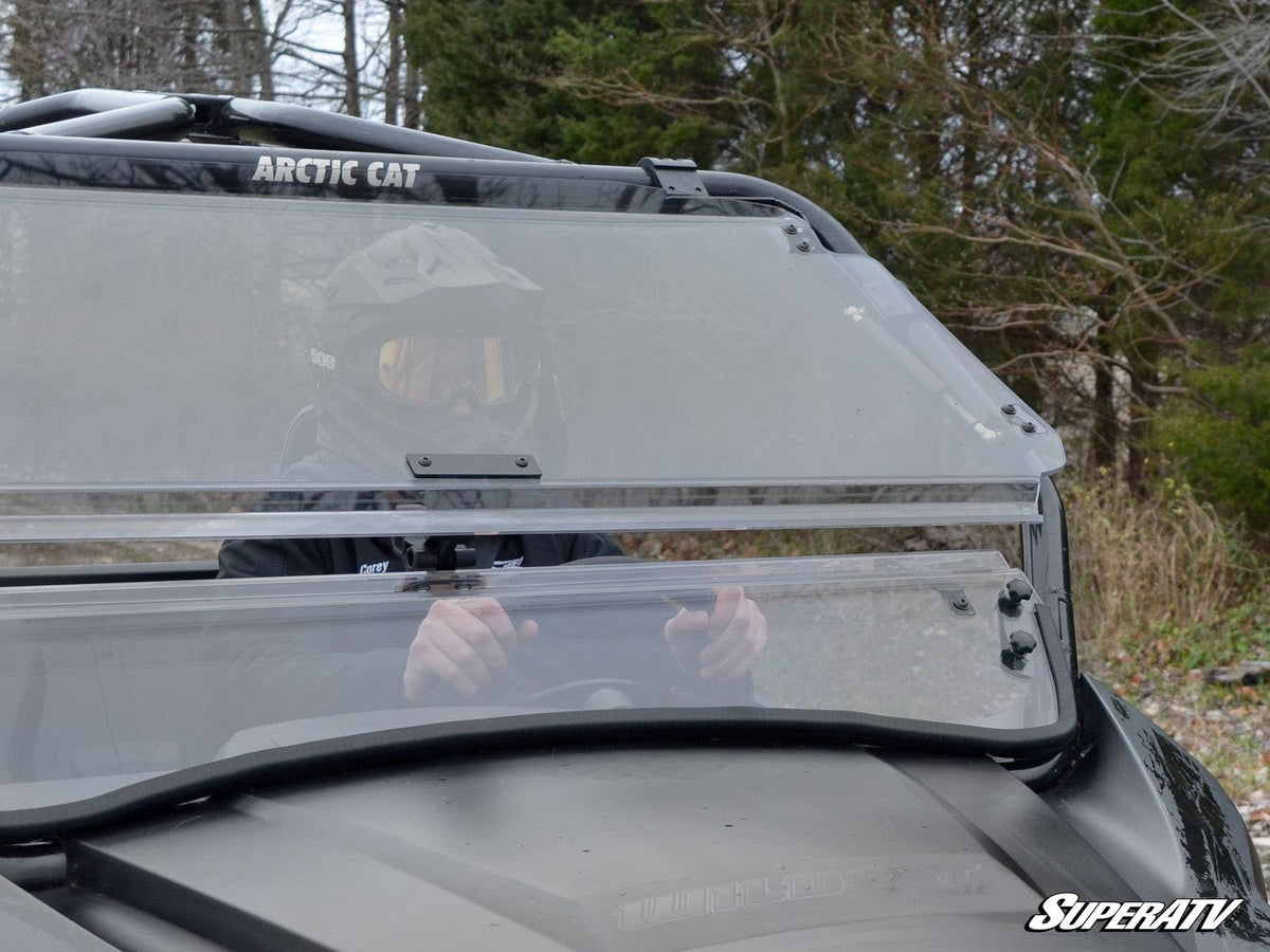 SuperATV Flip Windshield for Arctic Cat Wildcat Trail - image 4