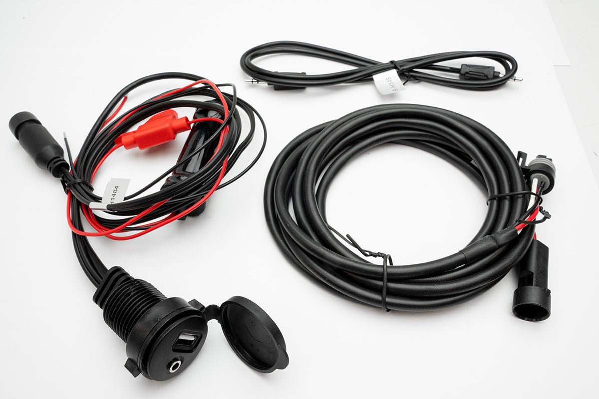 AUX and USB Charge add - on for WP Overhead Systems - Rad UTV Parts