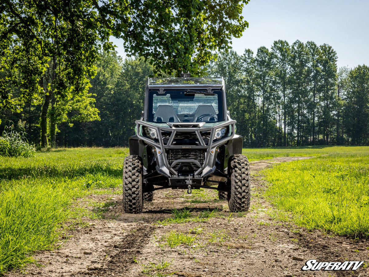 SuperATV MaxDrive Power Flip Glass Windshield for Can-Am Maverick Sport - image 15