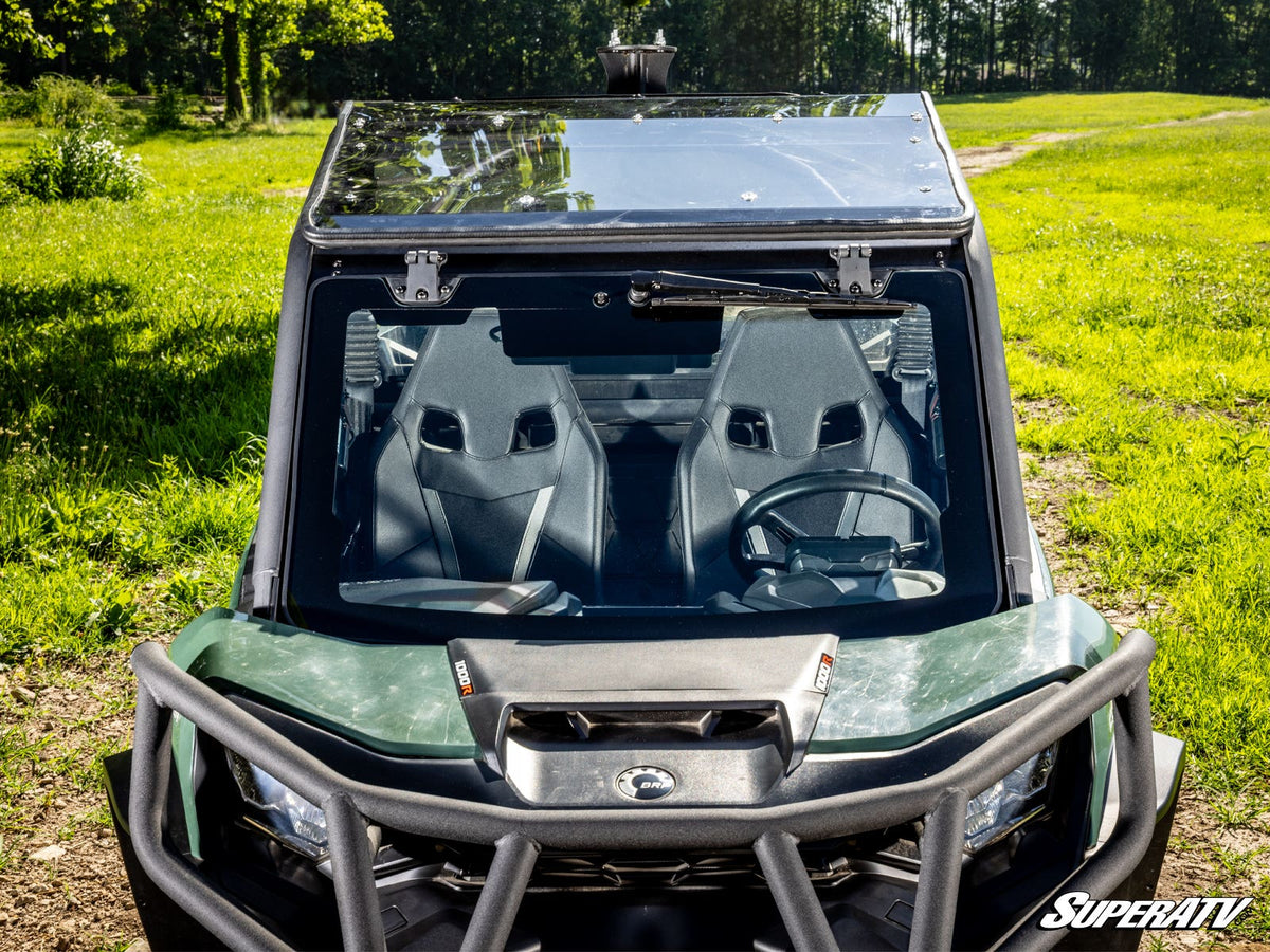 SuperATV MaxDrive Power Flip Glass Windshield for Can-Am Maverick Trail - image 18