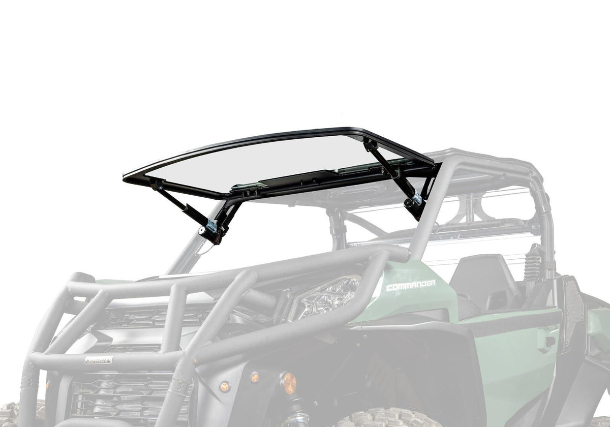 SuperATV MaxDrive Power Flip Glass Windshield for Can-Am Maverick Trail - image 7