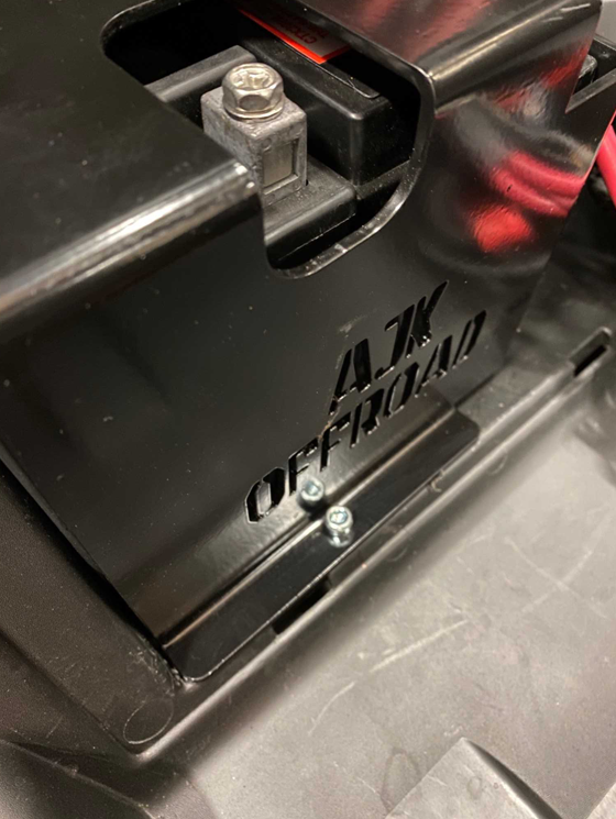 Can-Am Maverick X3 Dual Battery Kit — Can-Am X3 Dual Battery Kit by AJK Offroad Branded Battery Plate Installed