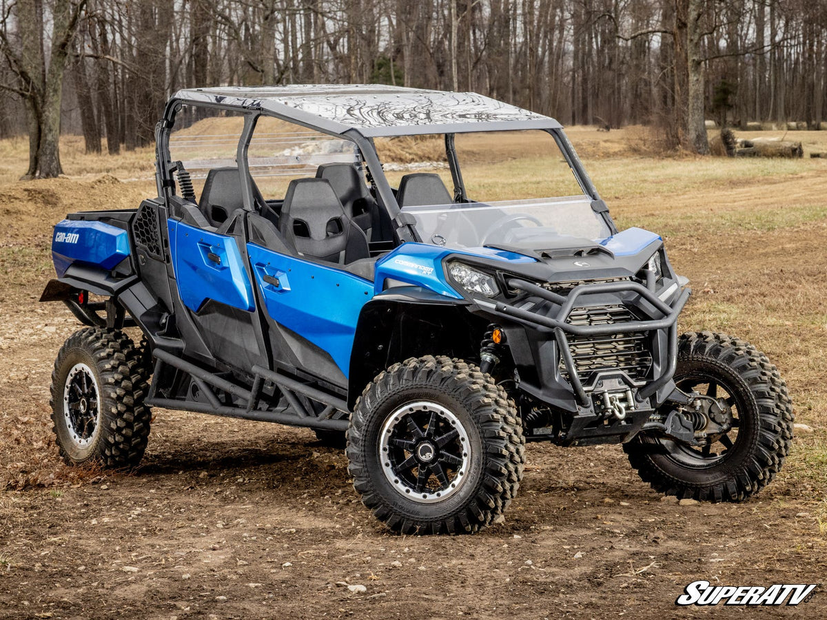 SuperATV Half Windshield for Can-Am Commander - image 4