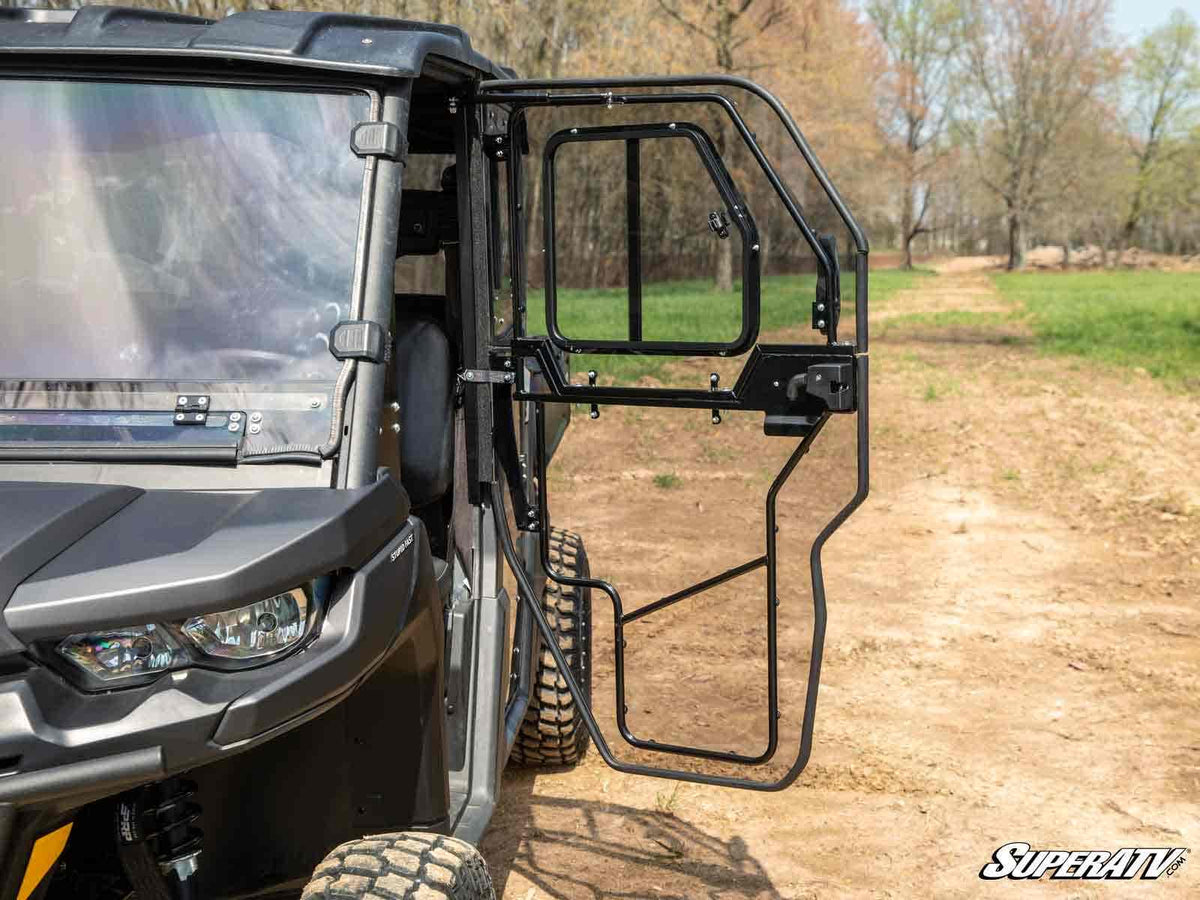 SuperATV HD10 Convertible Cab Enclosure Doors for Can-Am Defender MAX - image 4