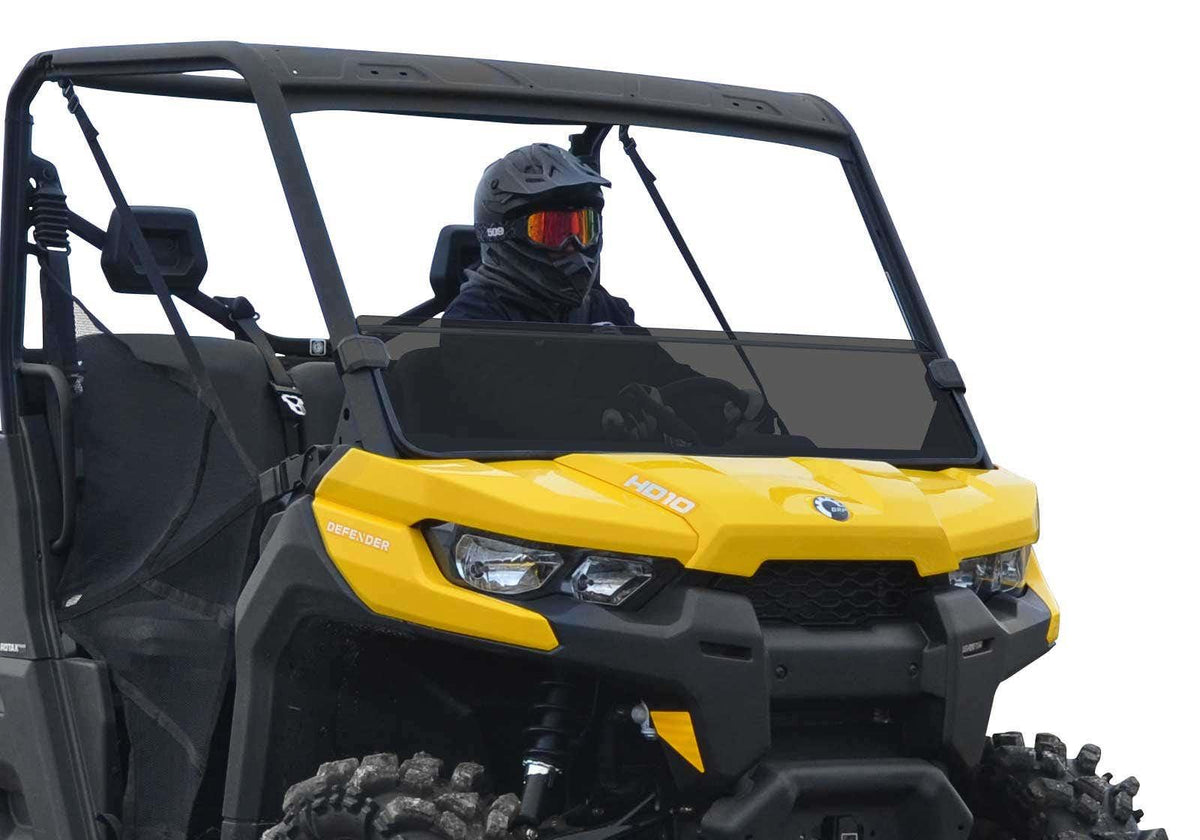 SuperATV HD5 Half Windshield for Can-Am Defender