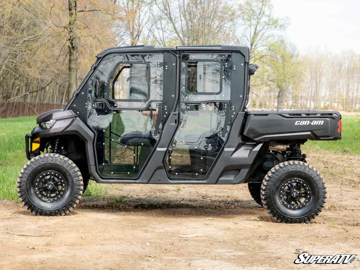 Can - Am Defender MAX Convertible Cab Enclosure Doors | SuperATV - Rad UTV Parts