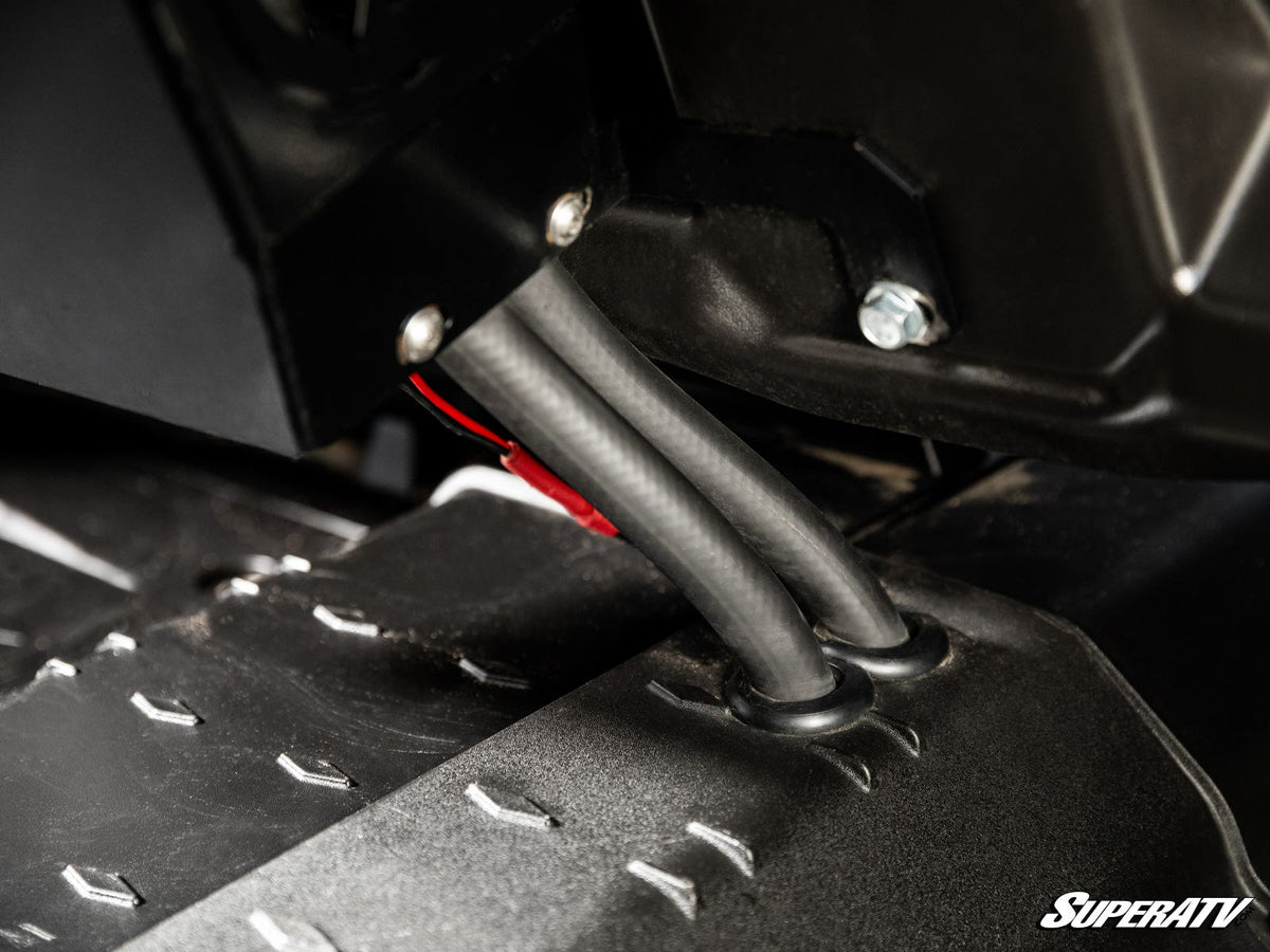 SuperATV Heater - 2nd Row + Flow Valve for Can-Am Defender Cab - image 5