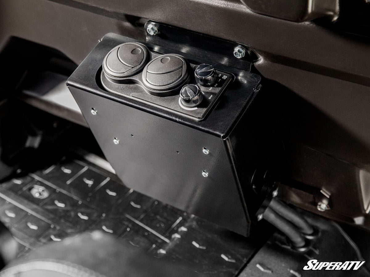 SuperATV Heater - 2nd Row + Flow Valve for Can-Am Defender Cab - image 6