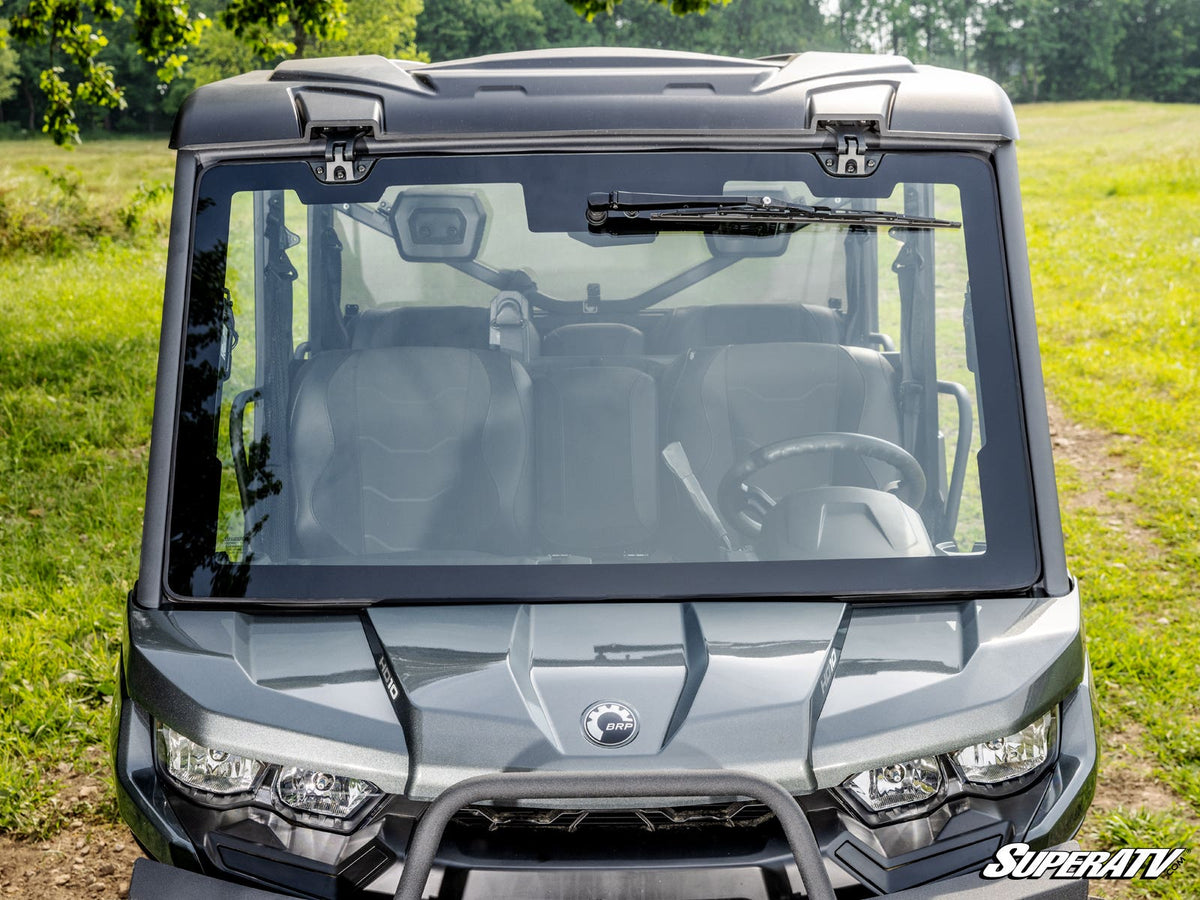 SuperATV HD9 MaxDrive Power Flip Glass Windshield for Can-Am Defender - image 10